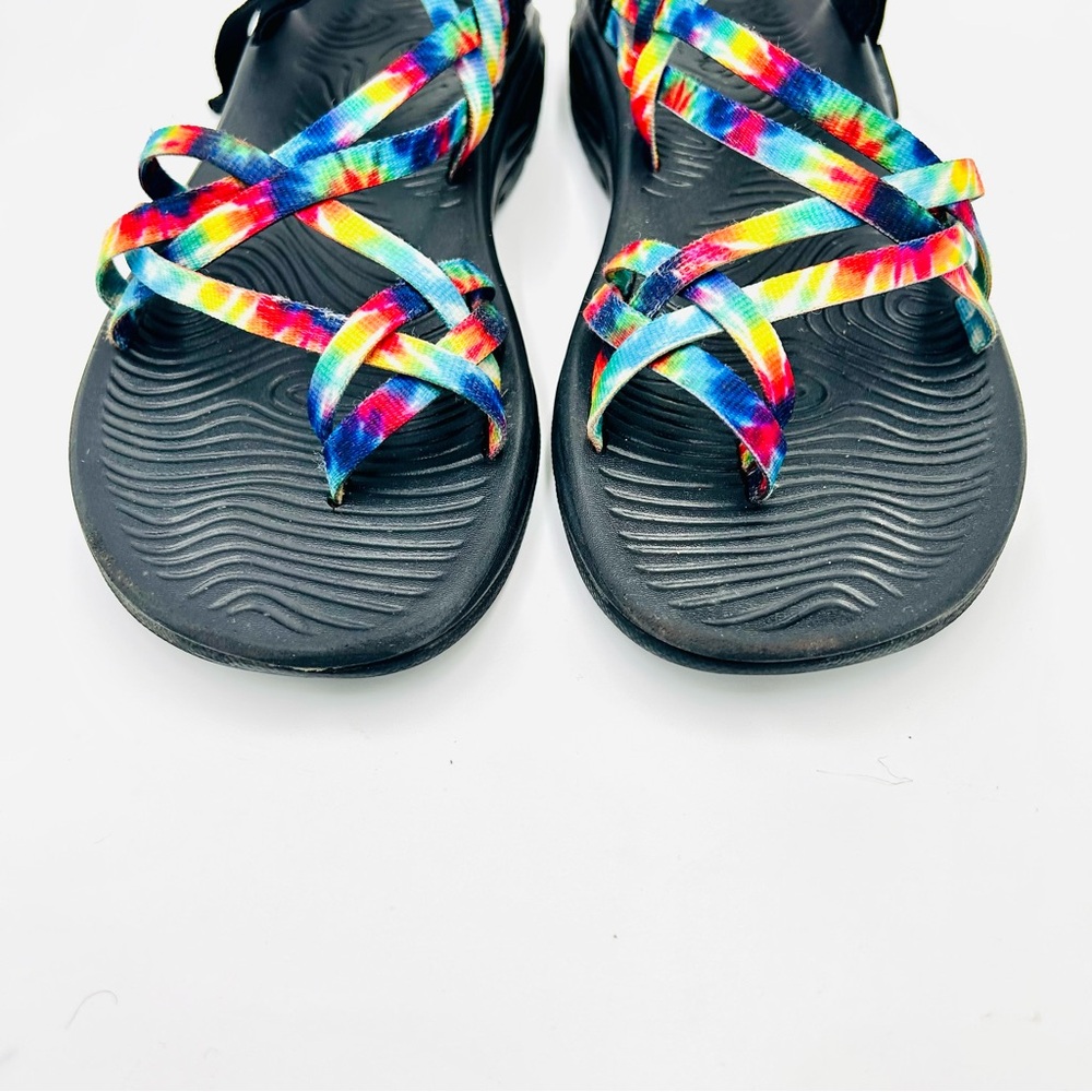 Chaco Z Volv X2 Tie-Dye Sandals Adjustable Straps Hiking Shoes women size 10 - Picture 9 of 11